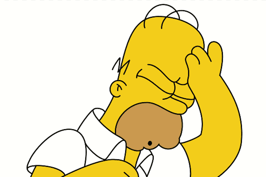 SIMPSON HOMER facepalm B.png
