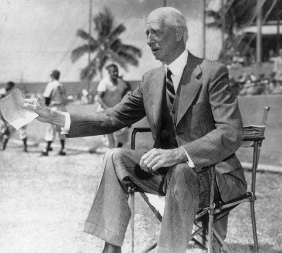 MACK CONNIE 1950 spring training Palm Beach Post photo.jpg