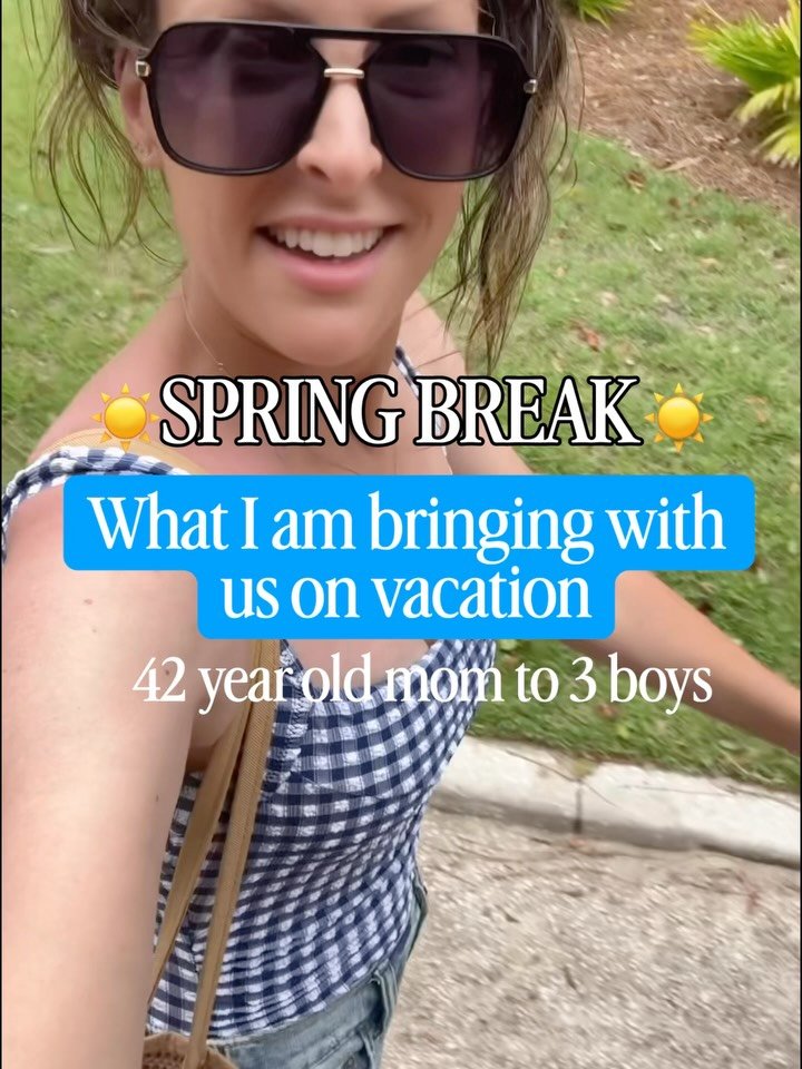 🌼 Spring break is here! Whether you&rsquo;re jetting off for a getaway or gearing up for summer adventures, check out my top essentials to pack for an amazing vacation! 🌞✈️🏖️

FOLLOW @kara.shops.it.all then COMMENT
&ldquo;SPRING&rdquo; for a direc