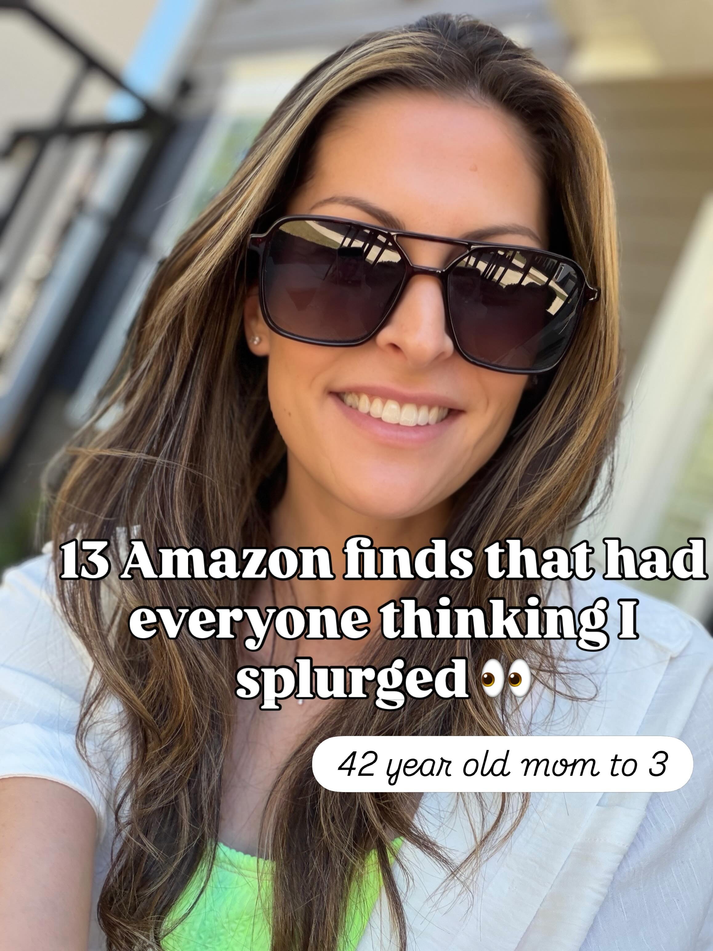 13 Amazon finds that had everyone convinced I splurged 👀✨

DOUBLE TAP ❤️ &amp; COMMENT &ldquo;FINDS&rdquo; for a direct 🔗 to your DMs (make sure you&rsquo;re following first!)

As a 42 year old mom of 3 boys I am not out here dropping designer pric