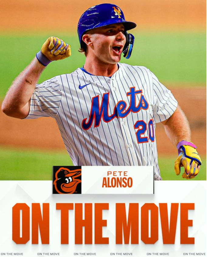 Pete Alonso to O's: PC Reaction