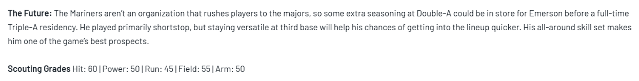 Colt Scouting Report