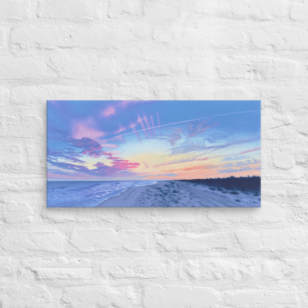 Same Skies, Different Mind (12x24 in)