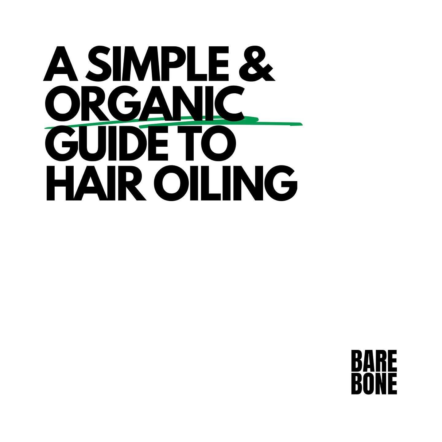 Ready to start your hair oiling journey? Start simple &amp; organic with @shopbarebone 

More questions? Leave a comment below or DM us 📩
