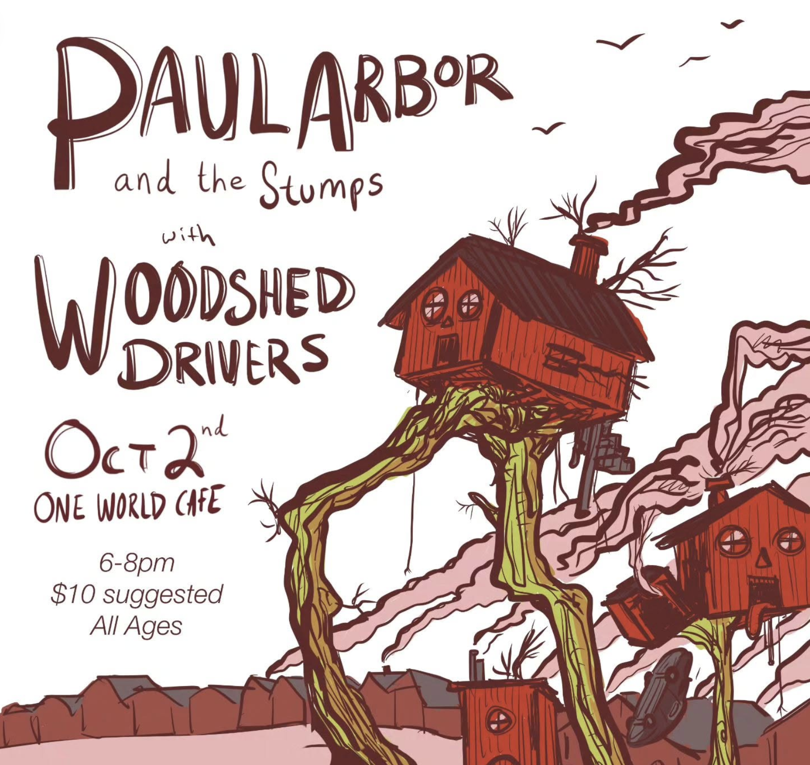 Paul Arbor and the Stumps with Woodshed Drivers