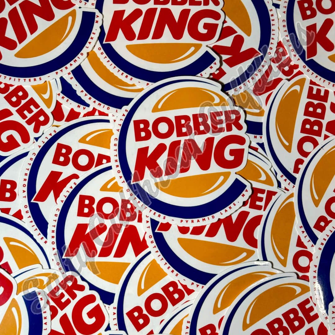 Bobber King Sticker