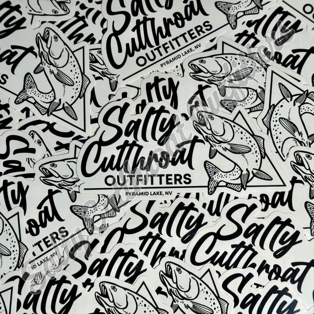 Salty Cutthroat Outfitters Sticker