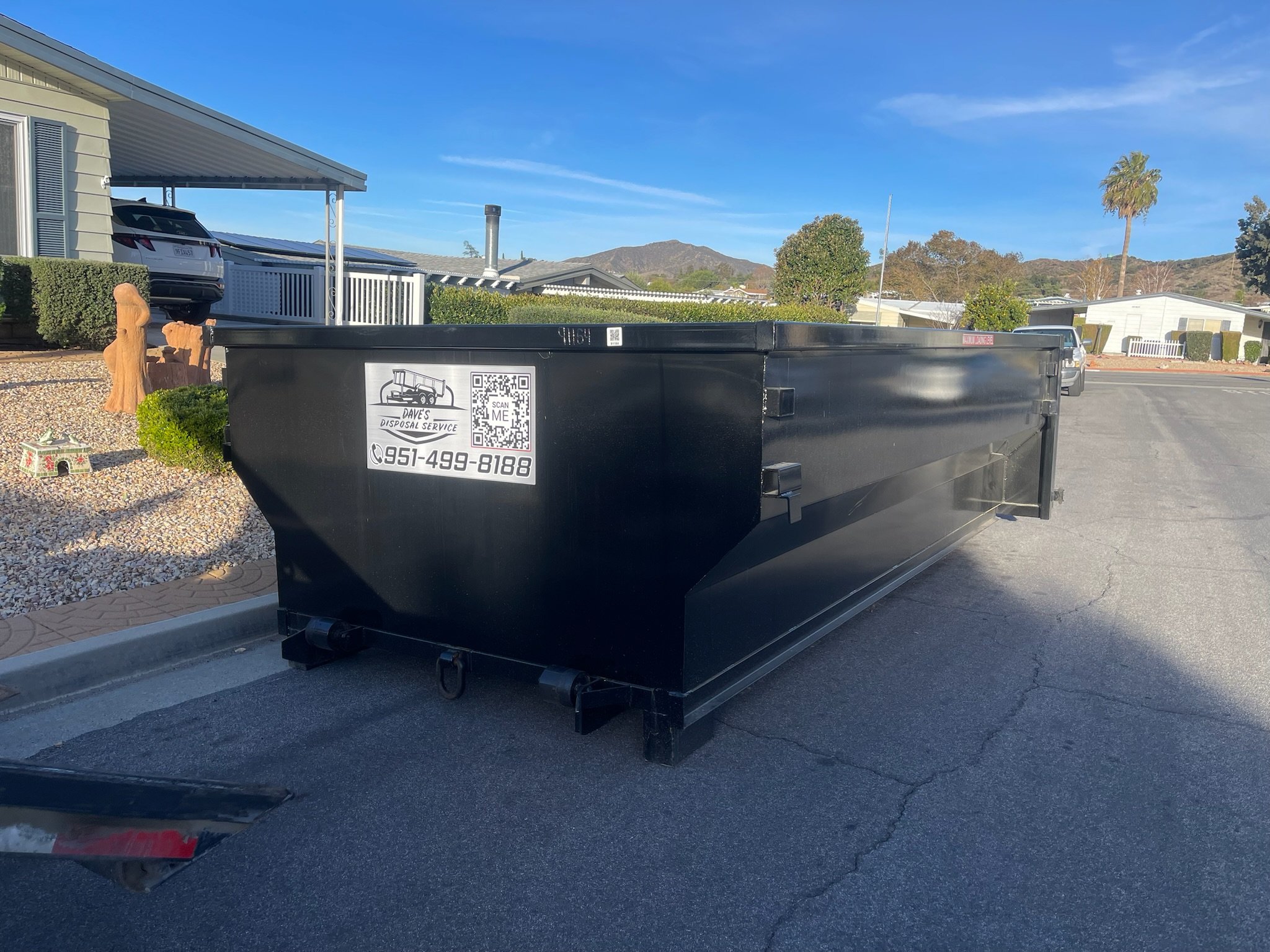 13 Yard Dumpster Being Rented at Residental.jpeg