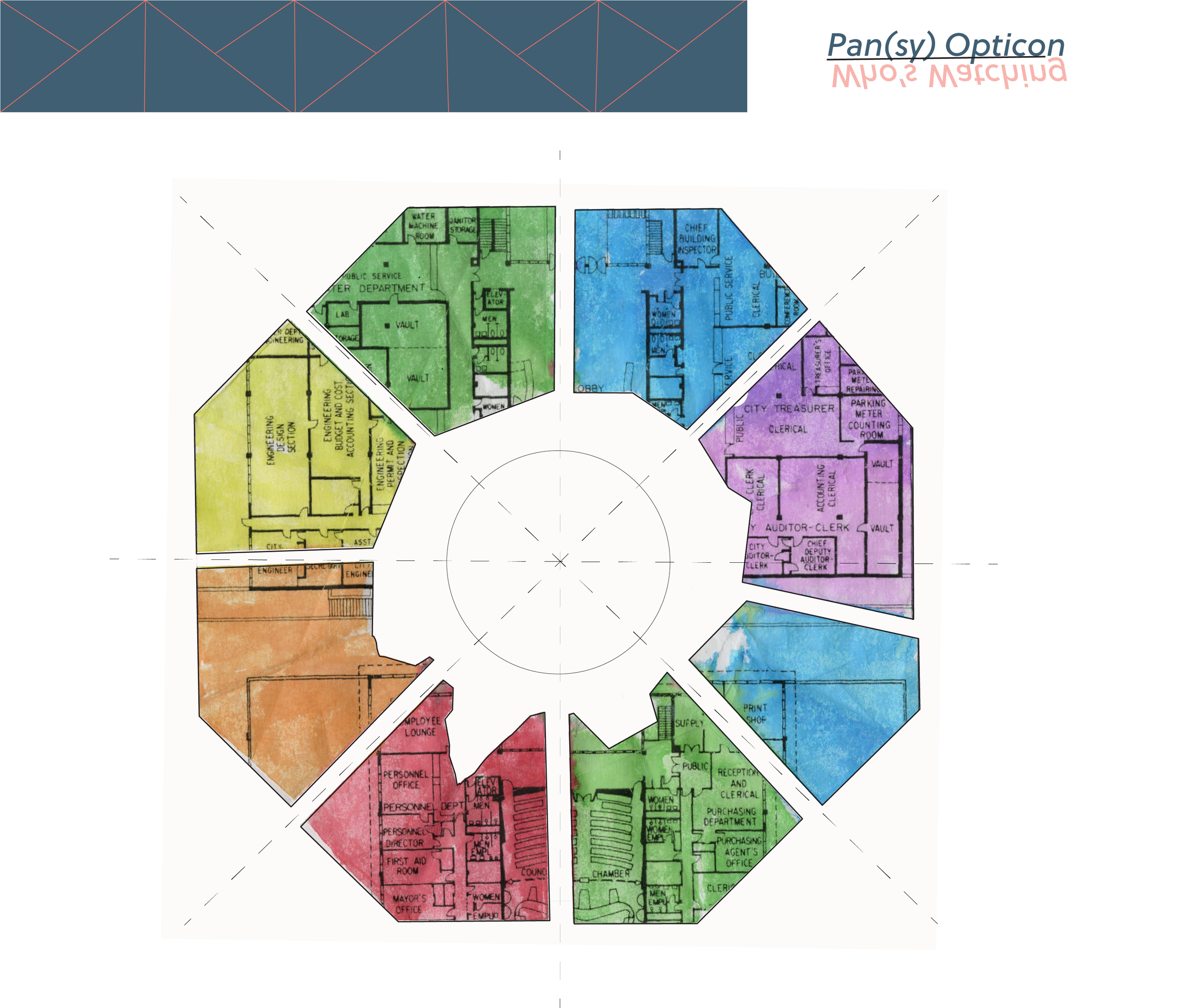 Pan(sy) Opticon: radial symmetry, introversion, order.