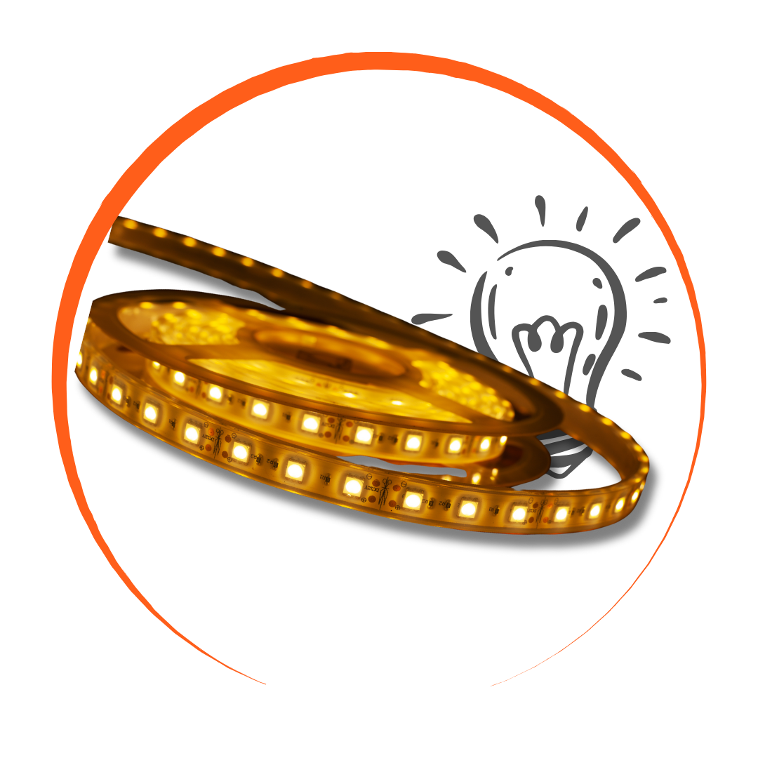 LED Stipe Light and Light Bulb