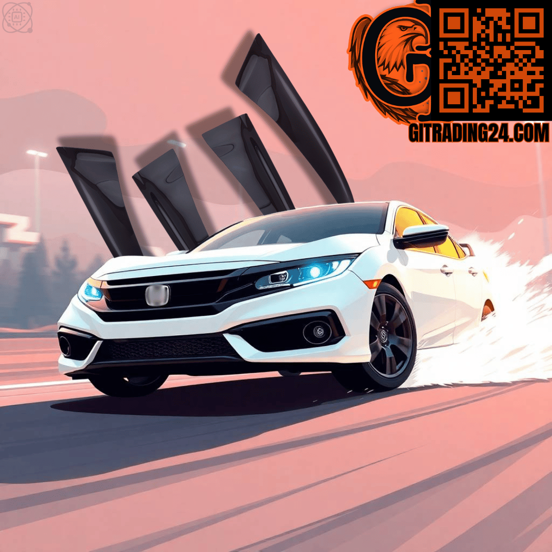 Honda Civic 19 AI Art