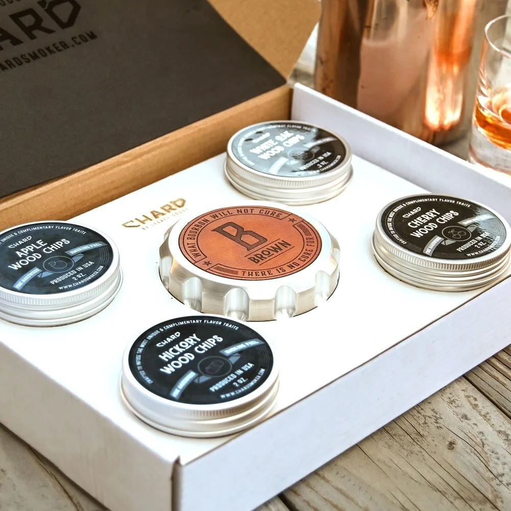 Char'd Billet Aluminum Cocktail Smoker Kit