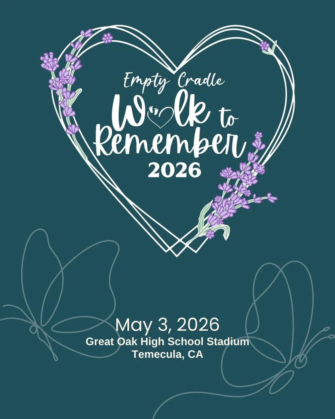 A Few Important Notes for Tomorrow&rsquo;s Walk to Remember
🗓 Event Details
Date: Sunday, May 3, 2026
Location: Great Oak High School Stadium, Temecula
Schedule:
Check-In: 9:00 AM
Remembrance Ceremony: 10:30 AM
Walk Begins: Approximately 11:15 AM
Re