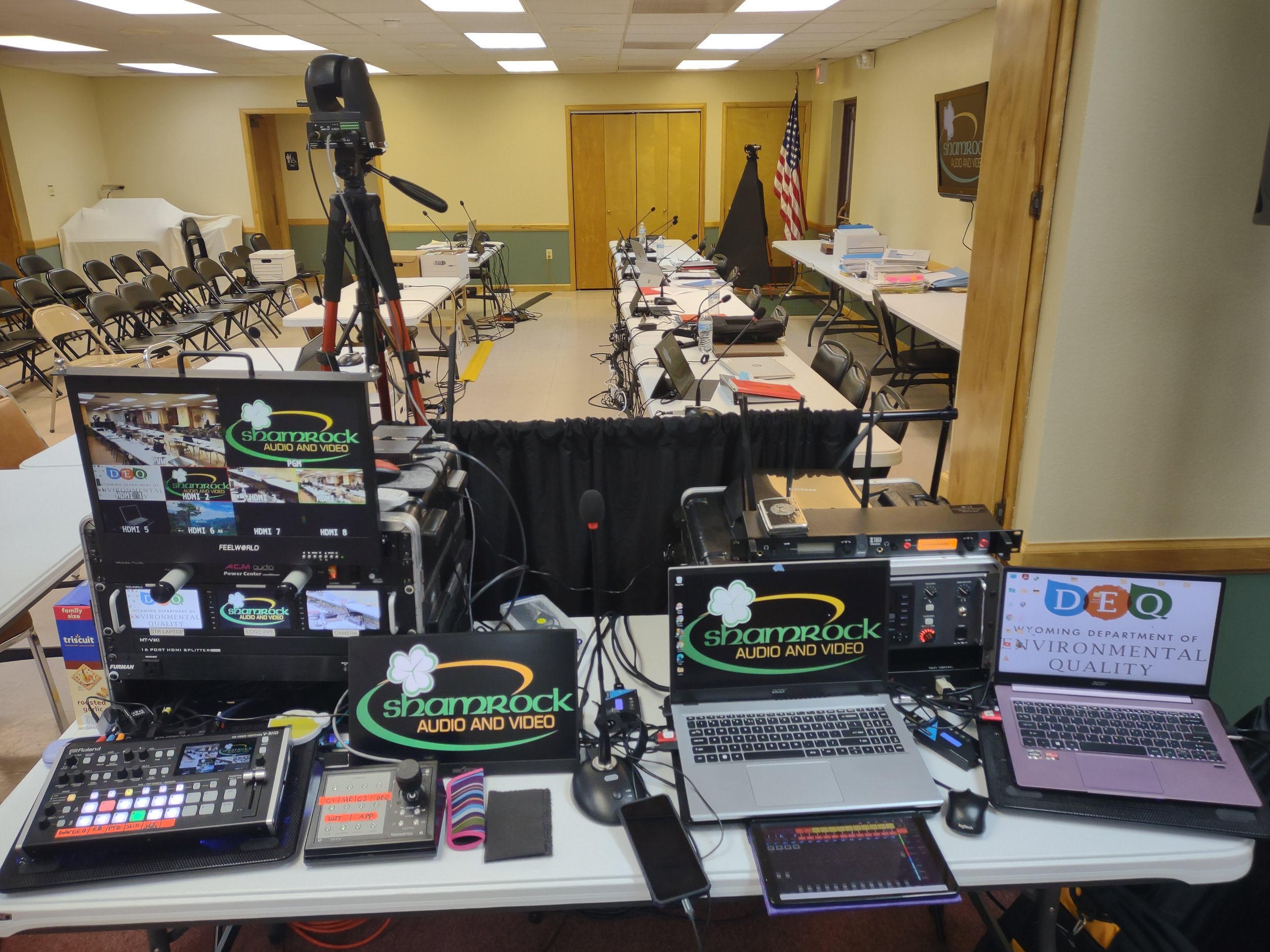 DEQ - Industrial Siting Division Two way virtual and in person hearing