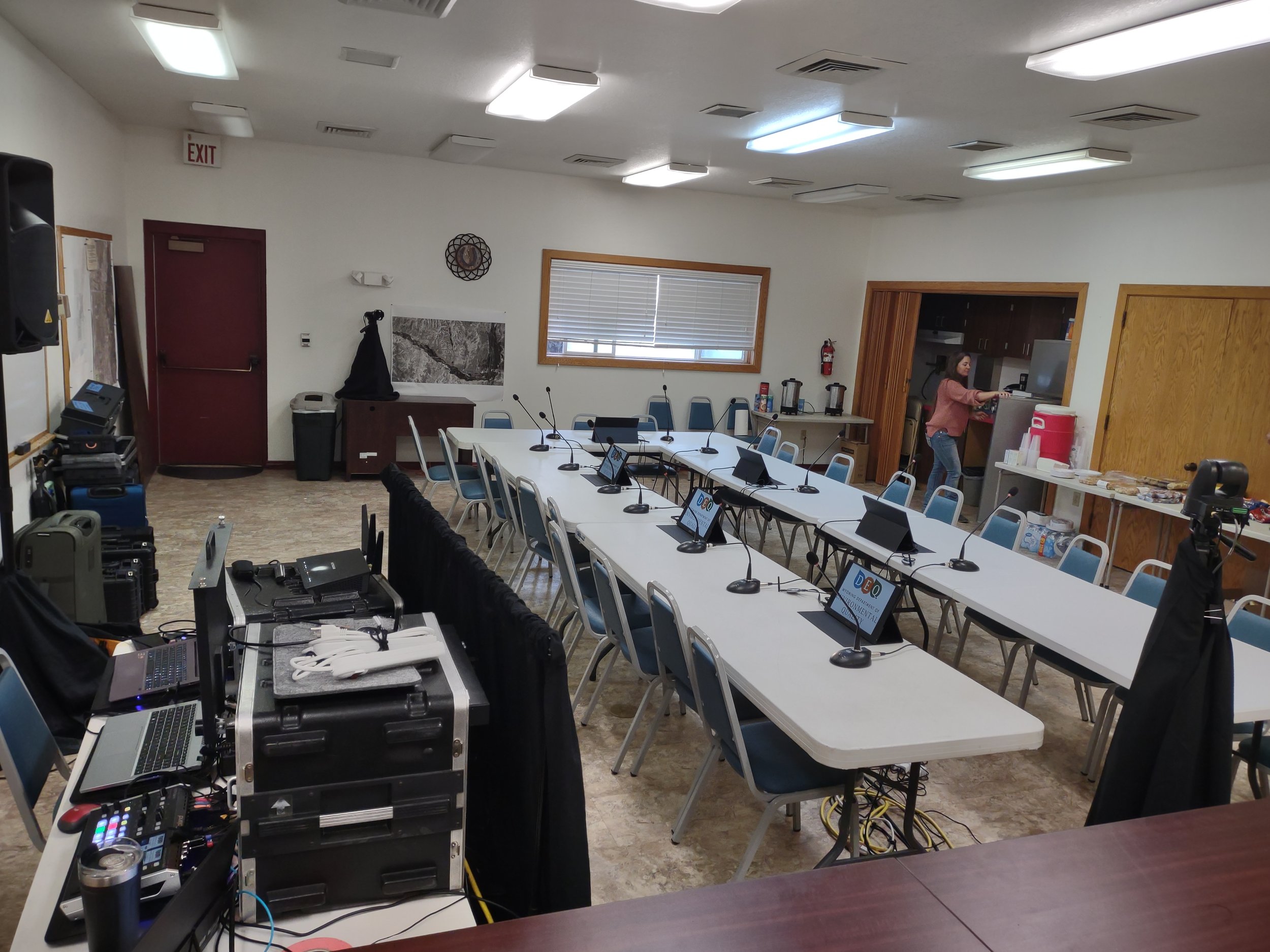 DEQ - Industrial Siting Two way video and in person public hearing