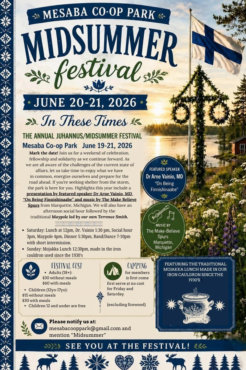 Midsummer Festival Poster img & pdf