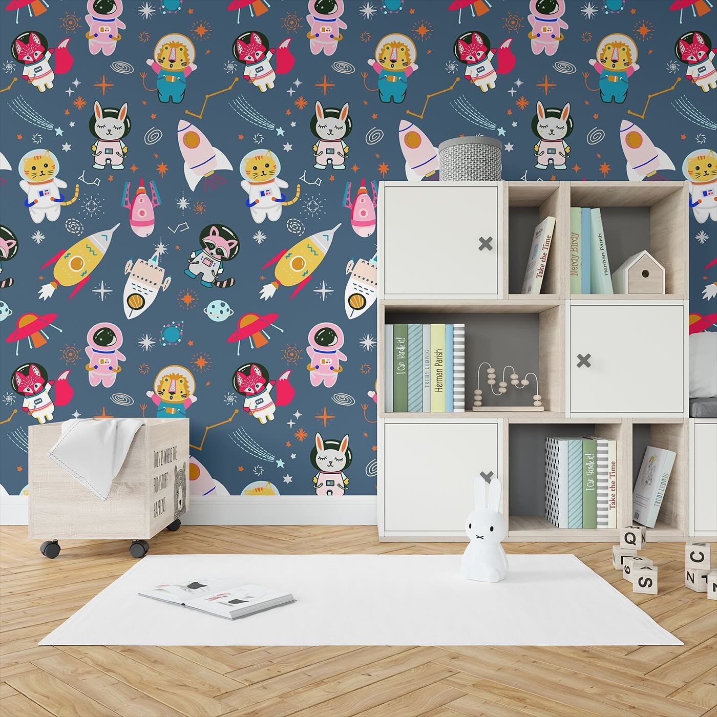 🎶 Zoom zoom zoom, we are going to the moon! 🌙 Wallpaper is 30% off on Spoonflower right now! Grab yours before it expires!

search on @spoonflower - design ID 18111218

#kidsroom #wallpaper #kidswallpaper #astronaut #animal #spoonflowerwallpaper