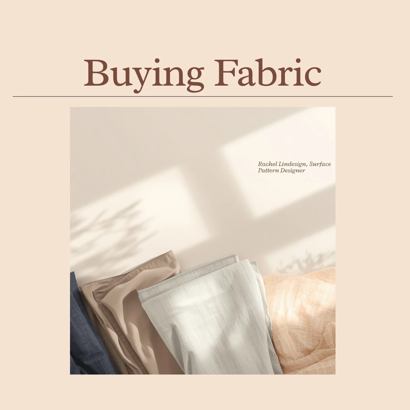 Buying fabric for your handmade business? Save this first. 🧵

After designing fabric for thousands of makers on Spoonflower, here are the 4 things I wish every maker knew before placing their first order.

The right fabric makes your product. The wr