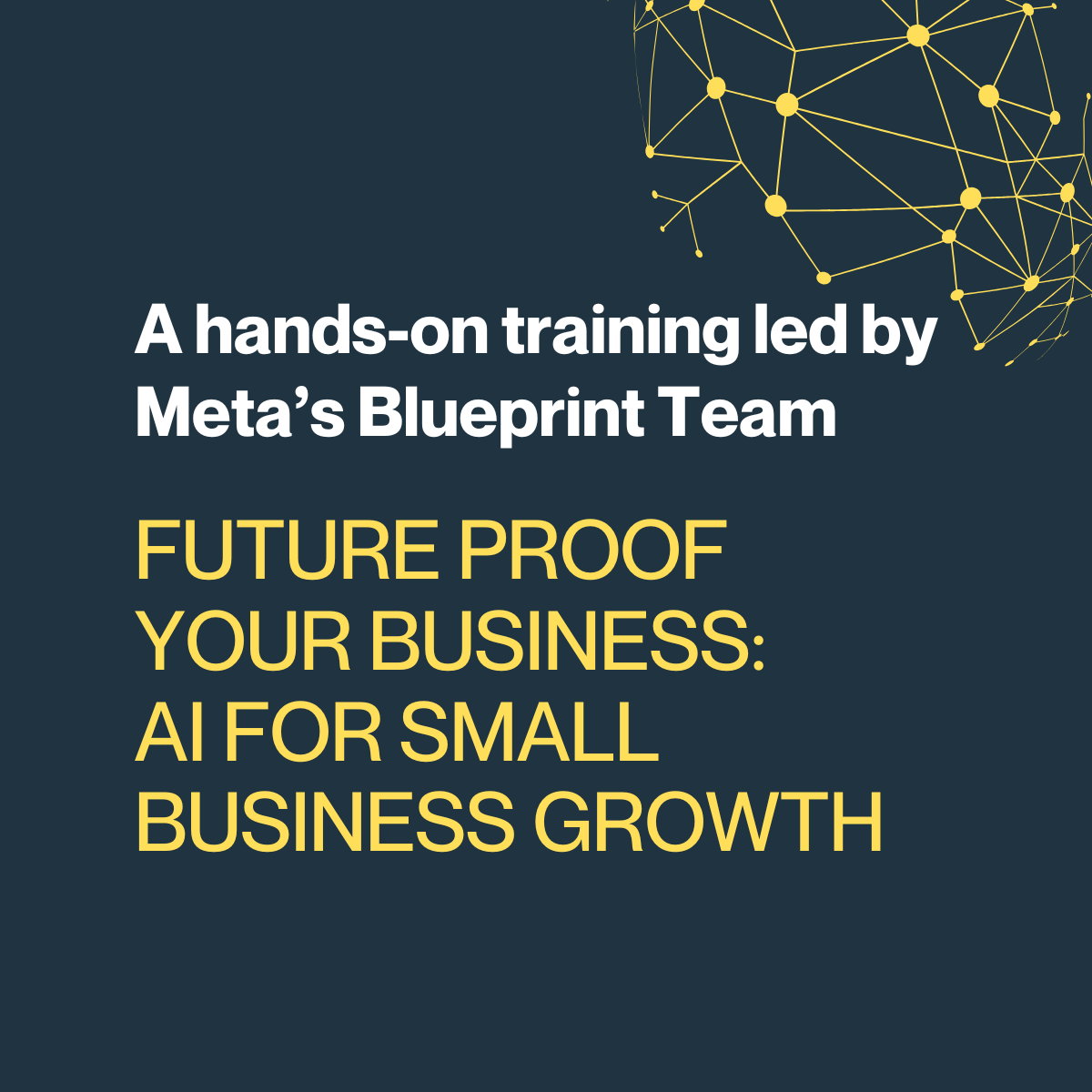 Meta Blueprint Team: Future Proof Your Business (AI)