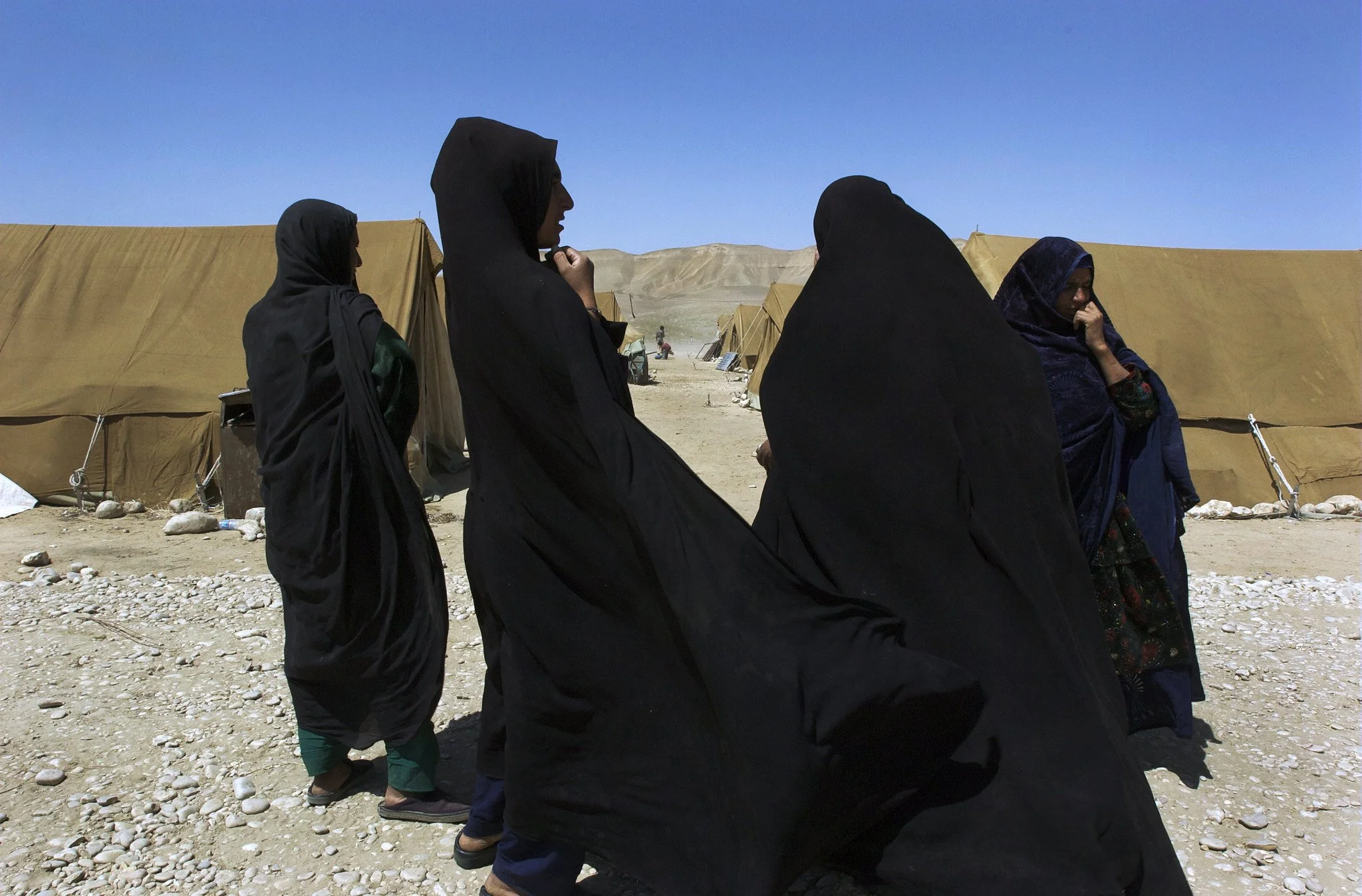 Four Years After the Taliban’s Takeover, Afghan Women Deported from Iran Return to a Country They Barely Recognize