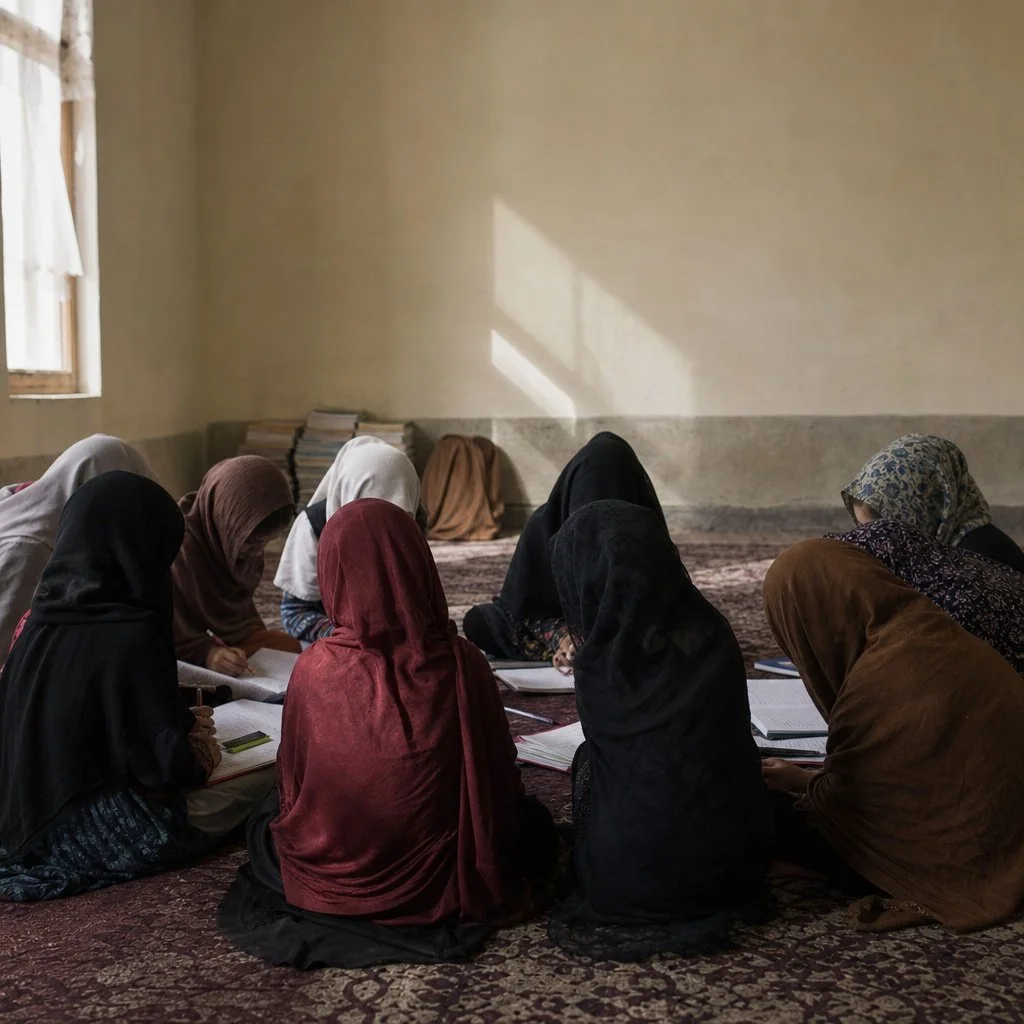In Taliban-Run Afghanistan, a Network of Girls Fights to Learn With Little but Hope