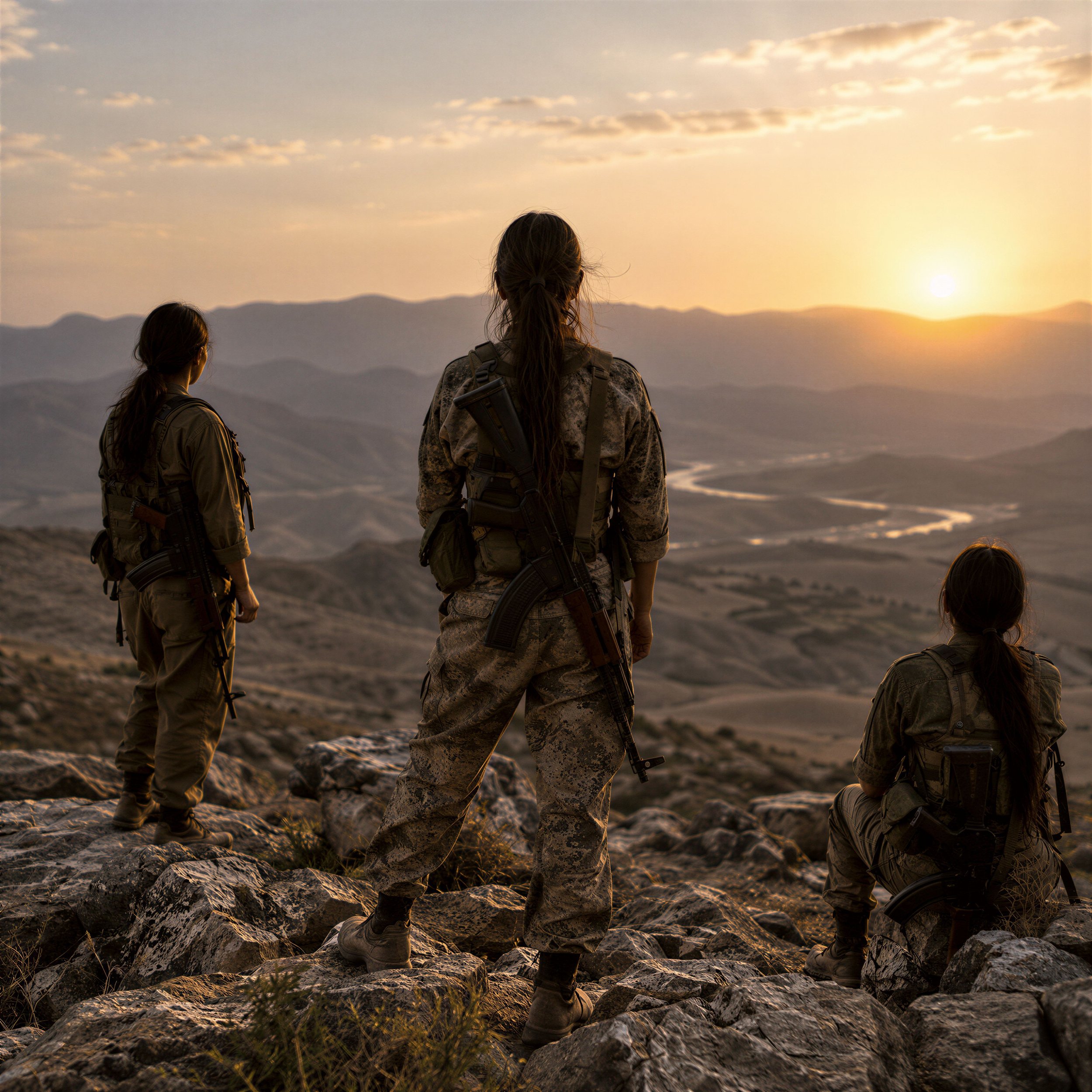 In the Foothills of Northern Iraq, the Women-Led Kurdish Resistance Pushes Forward