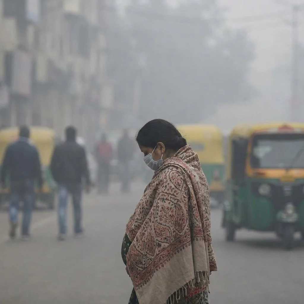 Delhi’s Lethal Air Quality Endangers Pregnant Women