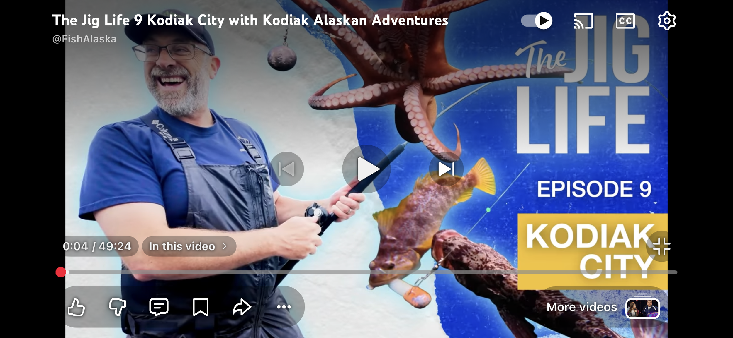 Youtube Alaska fishing