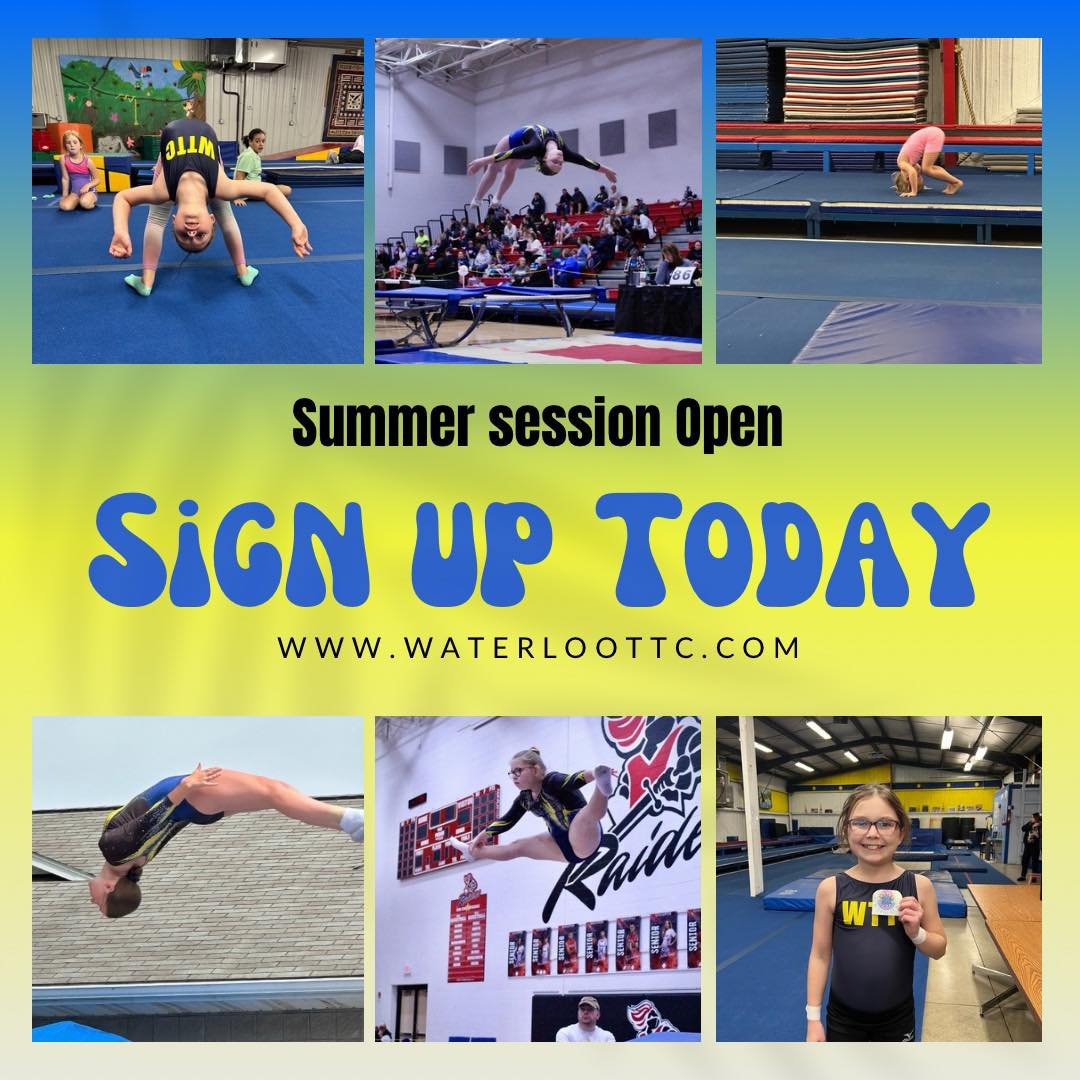 Our 7 week summer session starts in June! Get signed up today at www.waterloottc.com