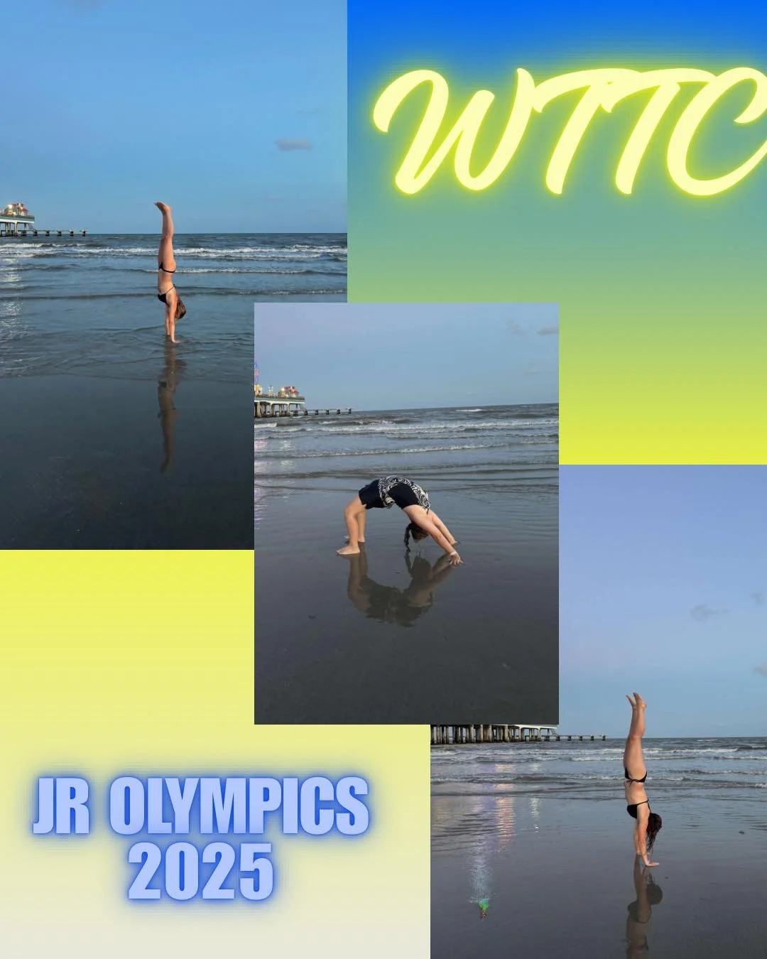 Tumbling in the beach is the best way to start AAU JR OLYMPICS!

#waterloottc