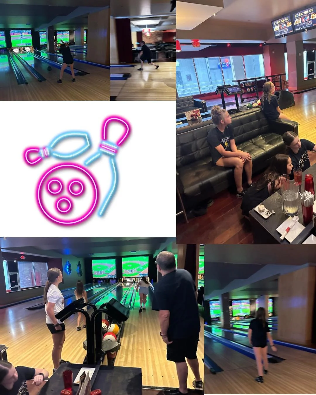 Team bowling!  #waterloottc