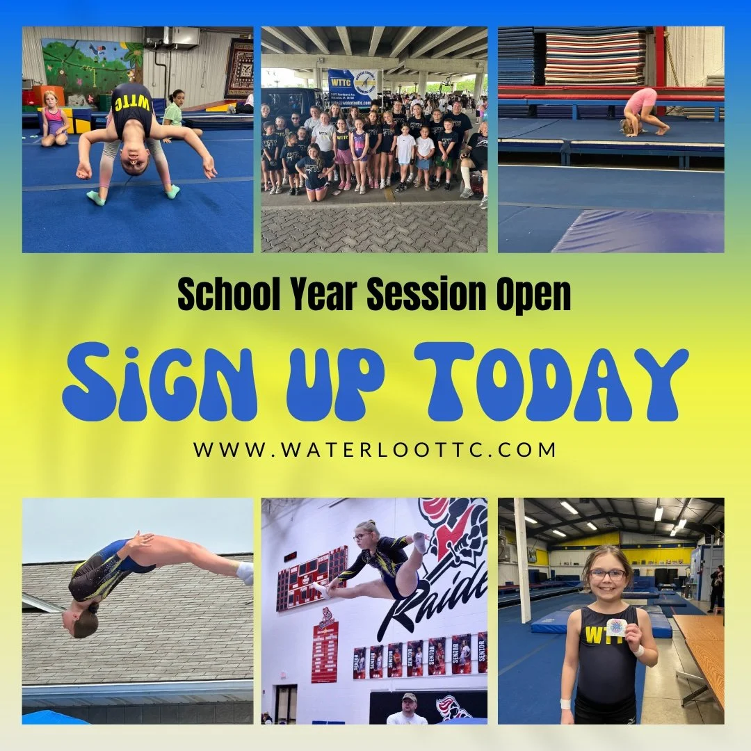 Our 2025-2026 School year session is Open! Register today at www.waterloottc.com
