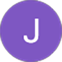 Purple circle with a white letter 'J' in the center