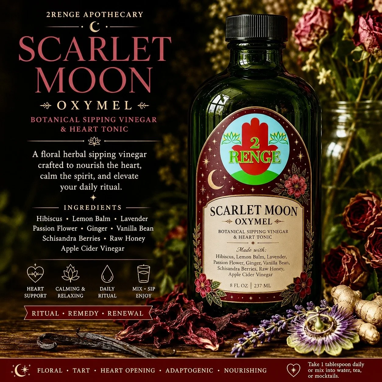 Scarlet Moon Oxymel