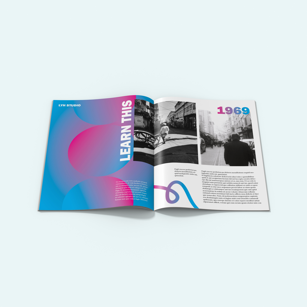 LYH STUDIO - Portfolio & Layout Design - Learn Adobe InDesign