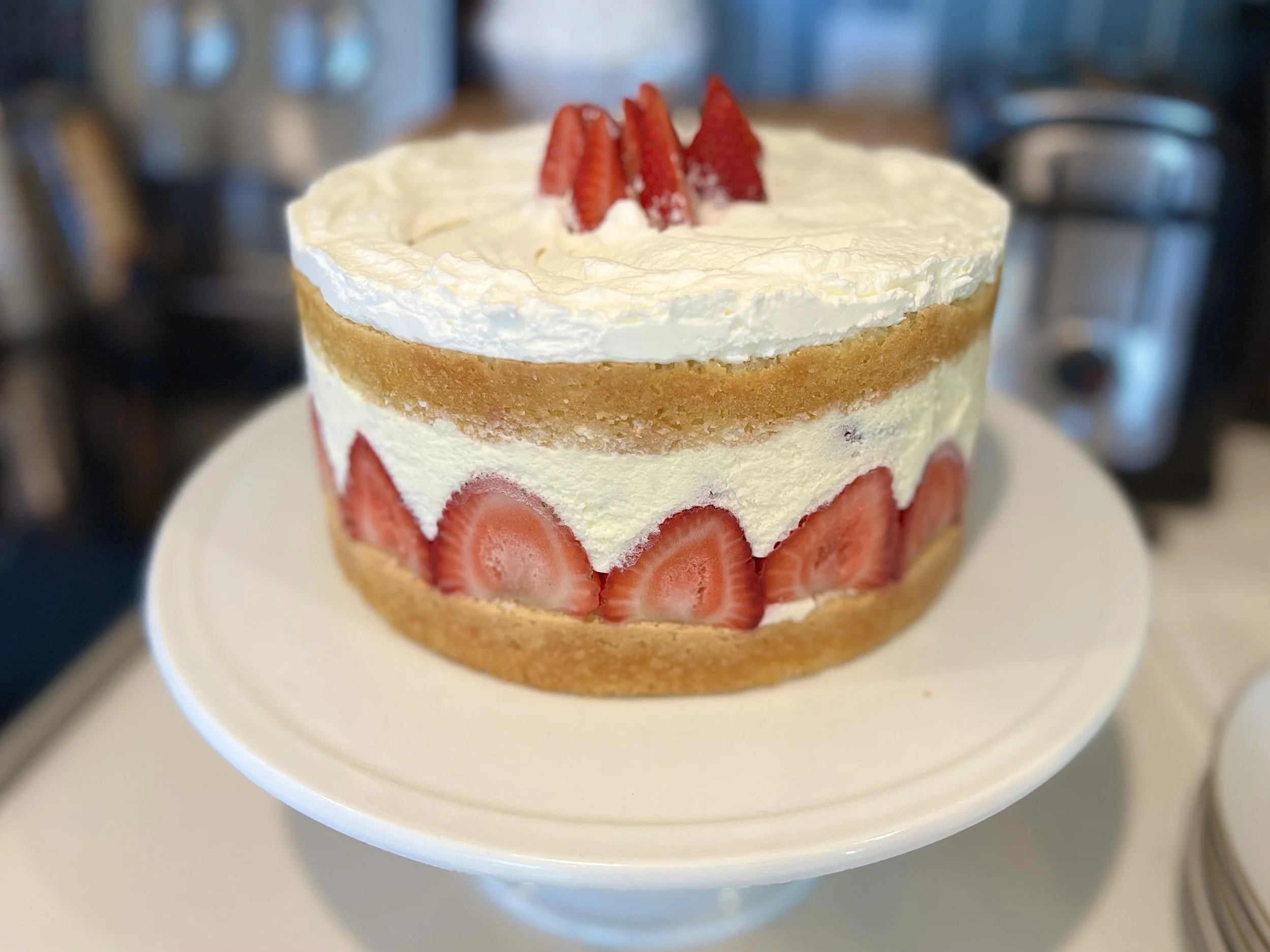 Anisha Suterwala's take on a Victoria sponge cake