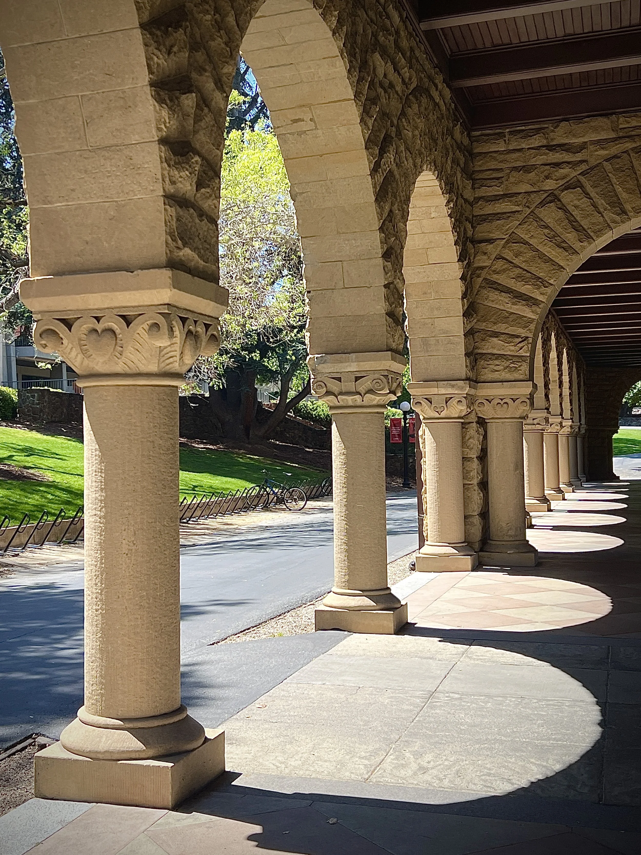 Arches at Stanford University in Palo Alto, California