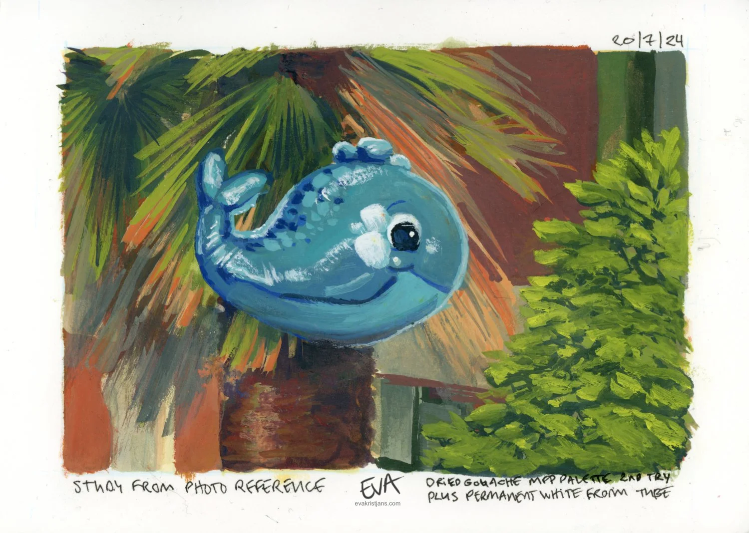 Gouache - Balloon