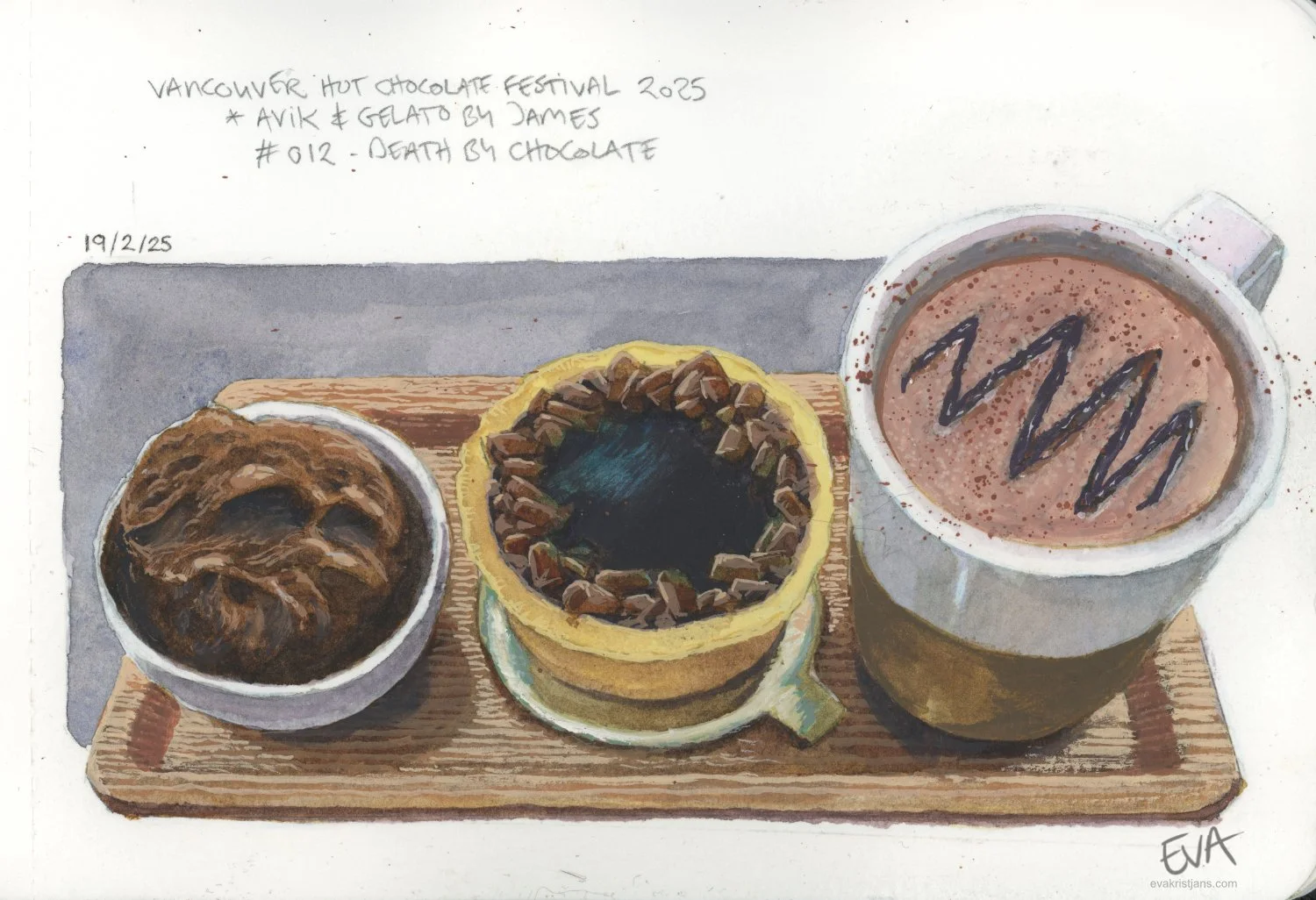 Mixed media - Hot Chocolate 02