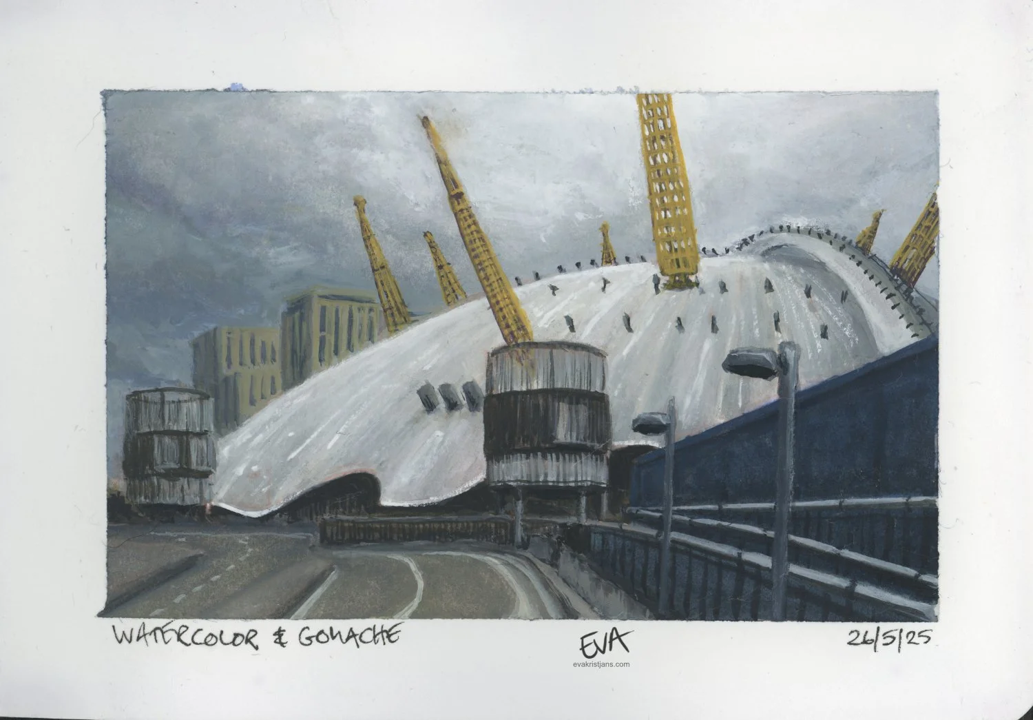 Mixed media - Millennium Dome, London UK
