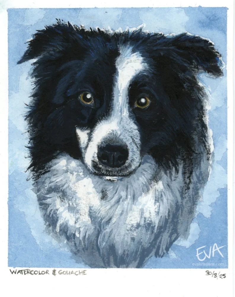 Mixed Media - Dog 01