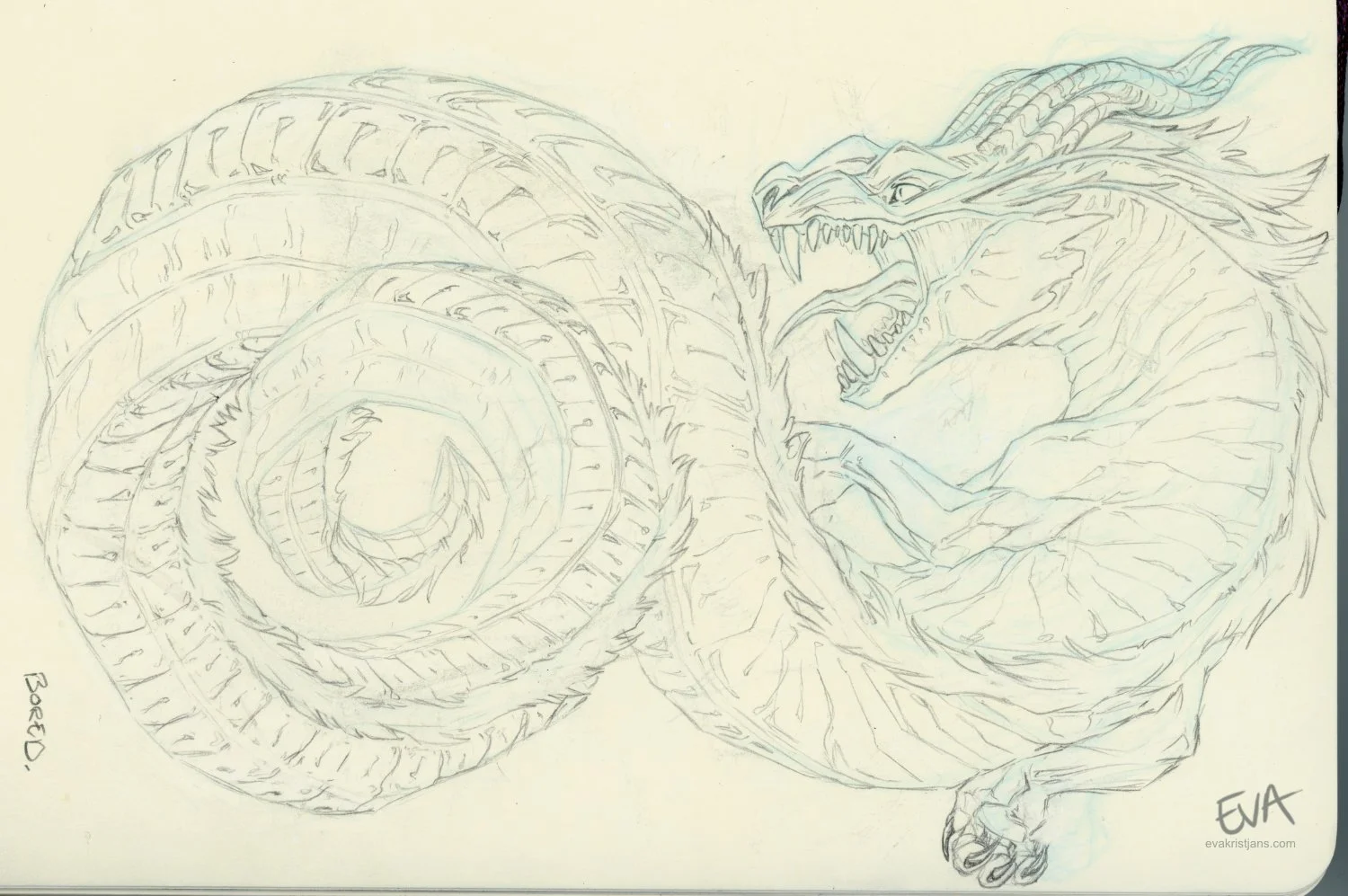 Sketch - Dragon 01
