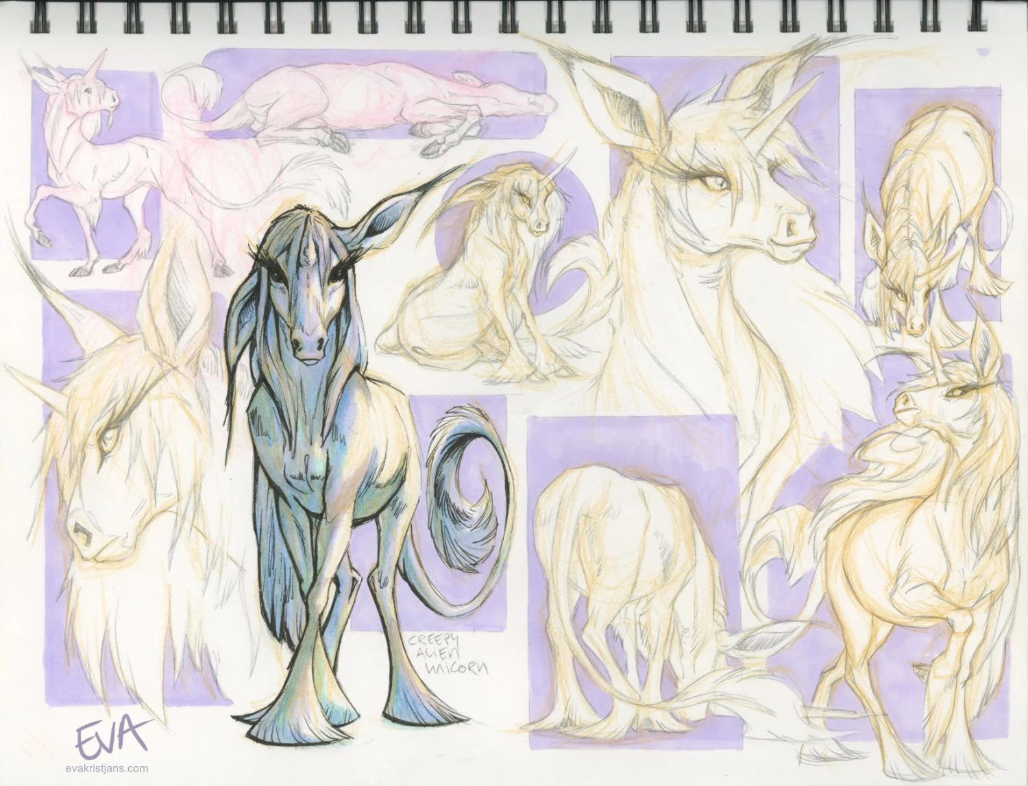 Sketch - Unicorn 01