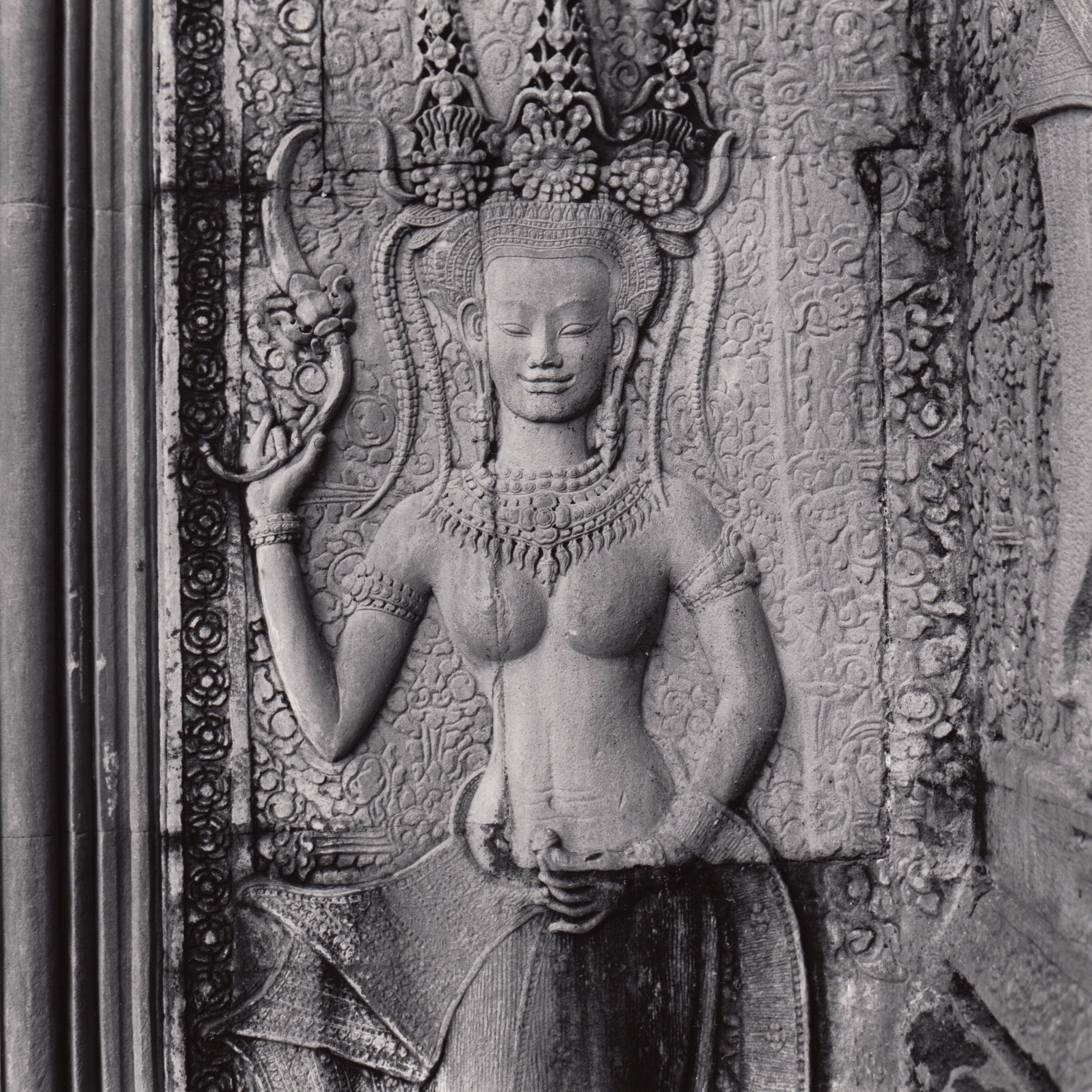 Apsara (devata) at Angkor Wat