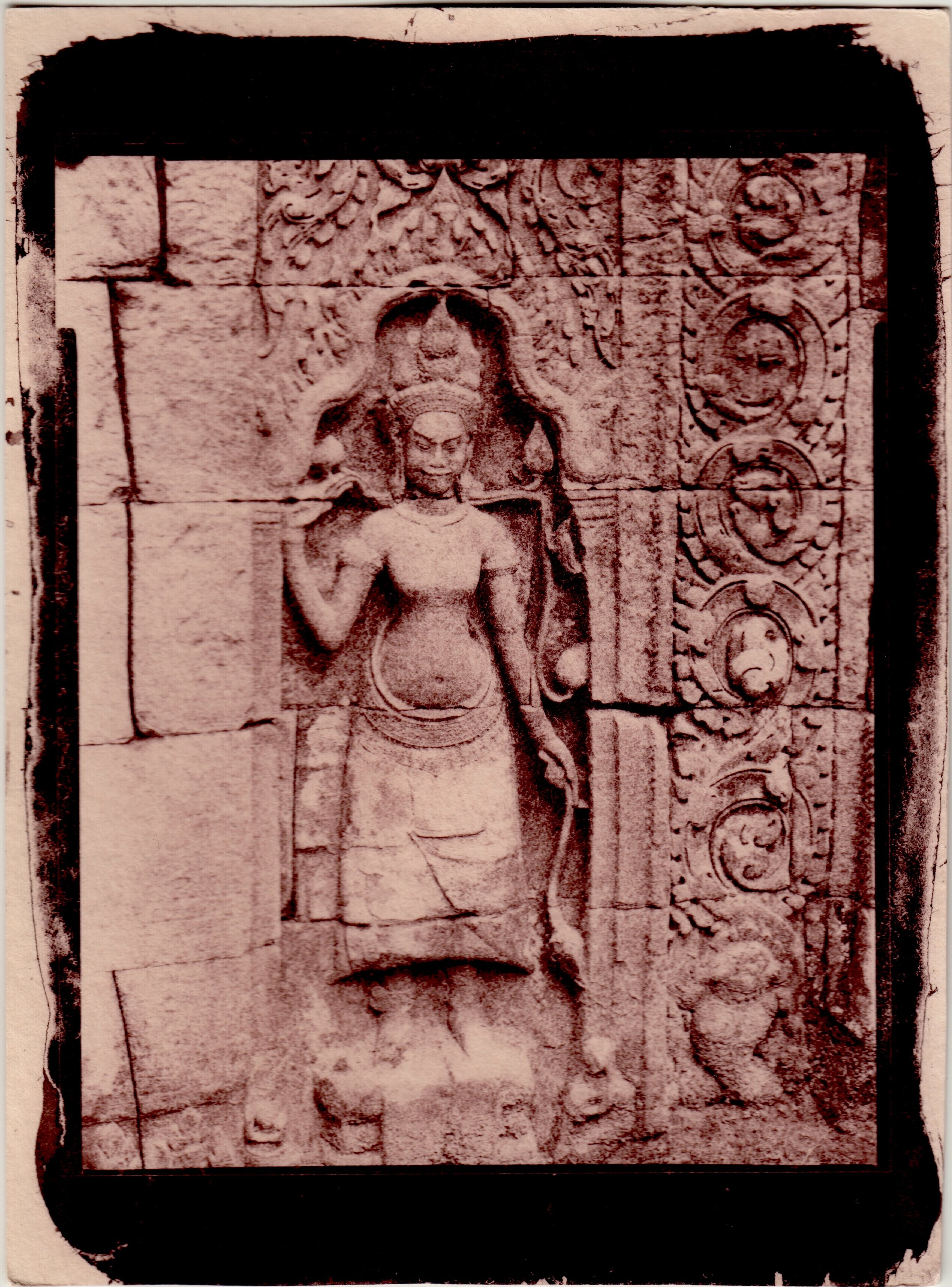 A devata at Ta Prohm (Cambodia)