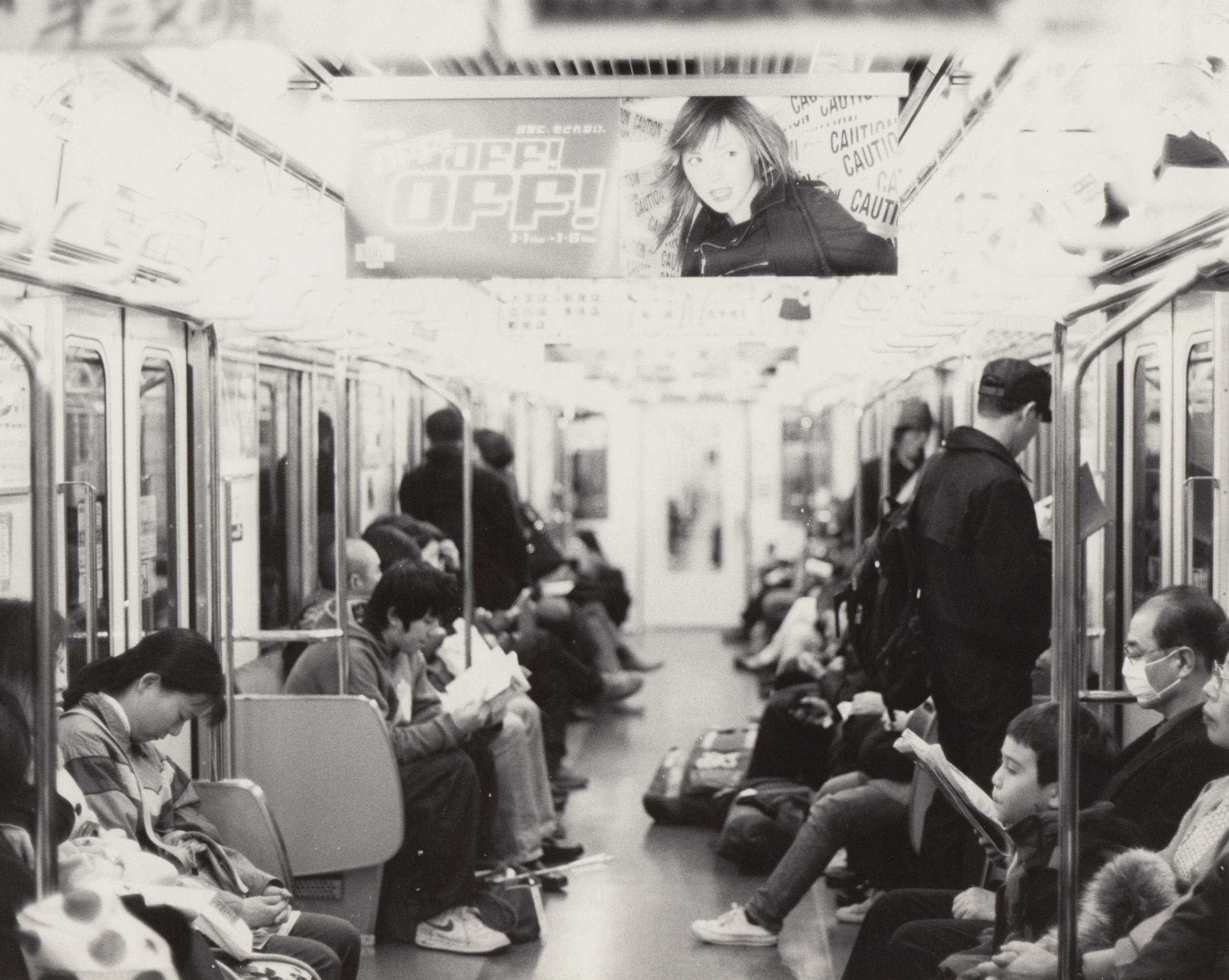 On the Tokyo subway