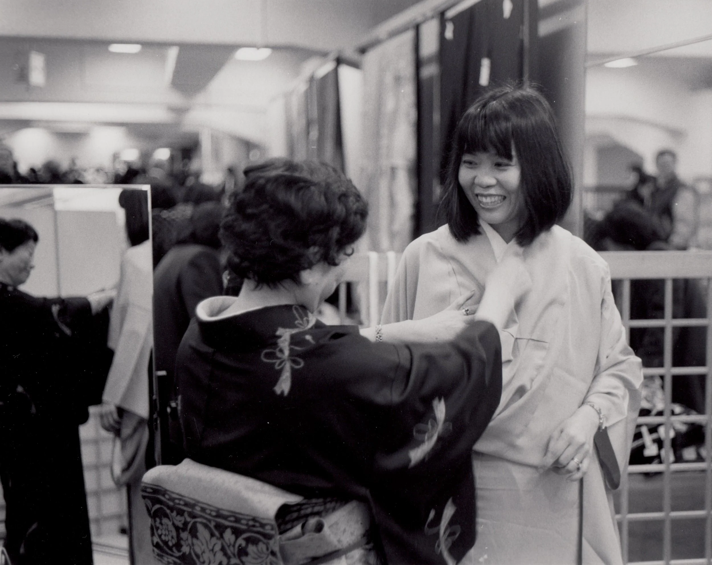A kimono shop in Tokyo