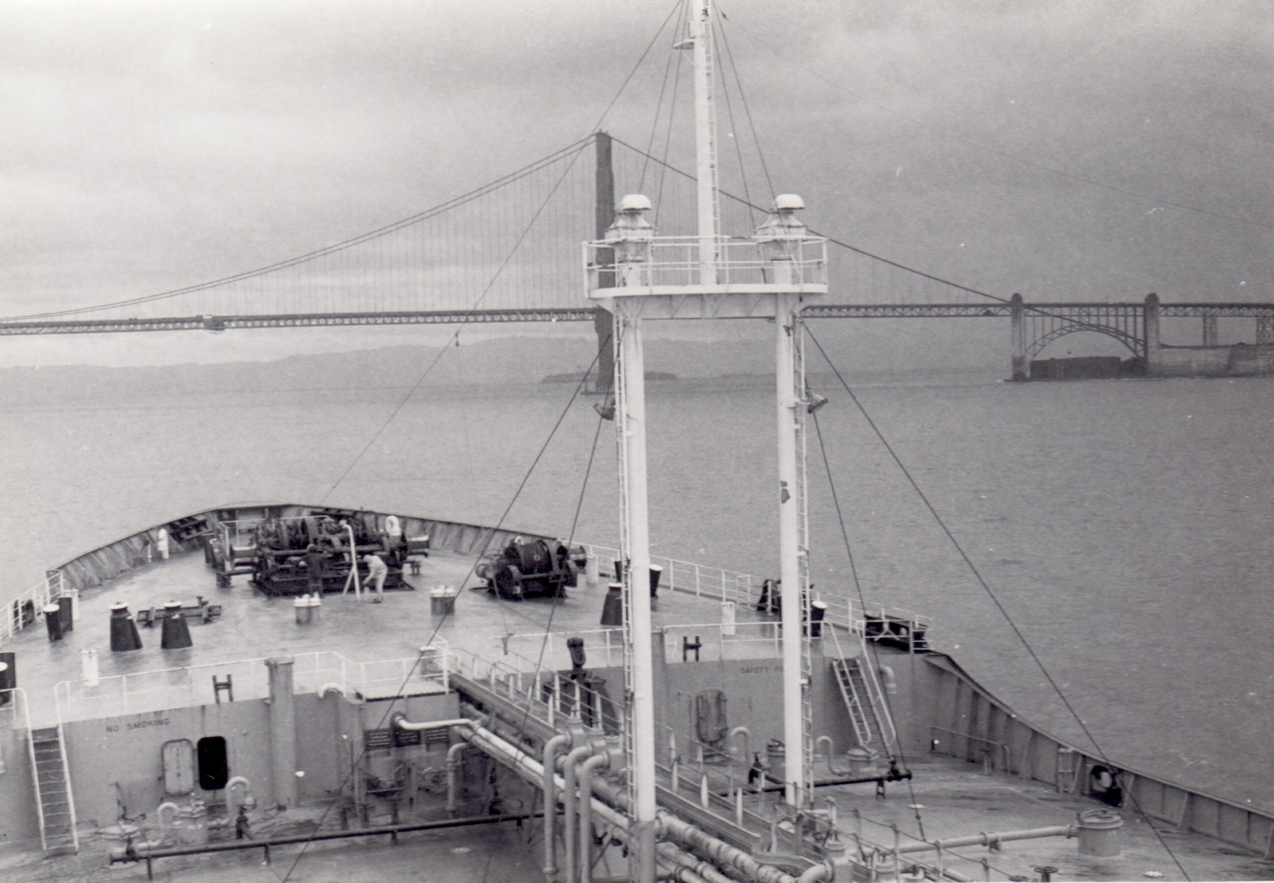 Entering San Francisco Bay