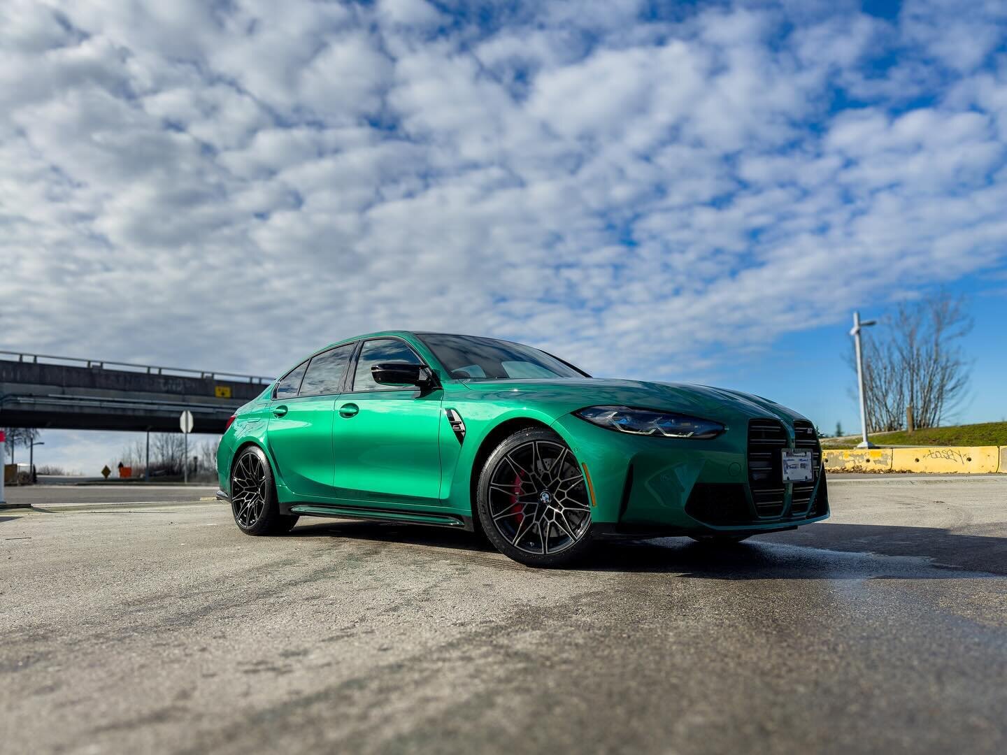 G80 M3 Competition in &ldquo;Isle of Man Green&rdquo; came in for paint correction &amp; ceramic coating on the paint, wheels &amp; brake callipers.

This paint had severe swirls from the delivery, even with only a dozen kilometres on the dash. To en