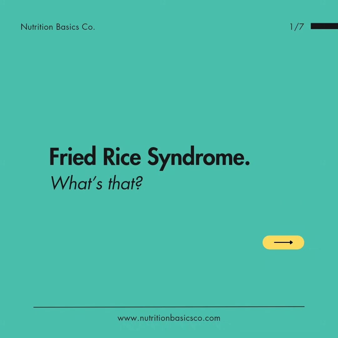 Did you think that cooking and reheating food makes everything safe for consumption? 🙅&zwj;♀️

Did you think that as long as it smells and looks alright, it is safe to eat? 🙅&zwj;♀️

That's where you might be wrong - fried rice syndrome is one perf